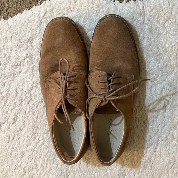 Tan Suede Derby - Picture 3 of 6